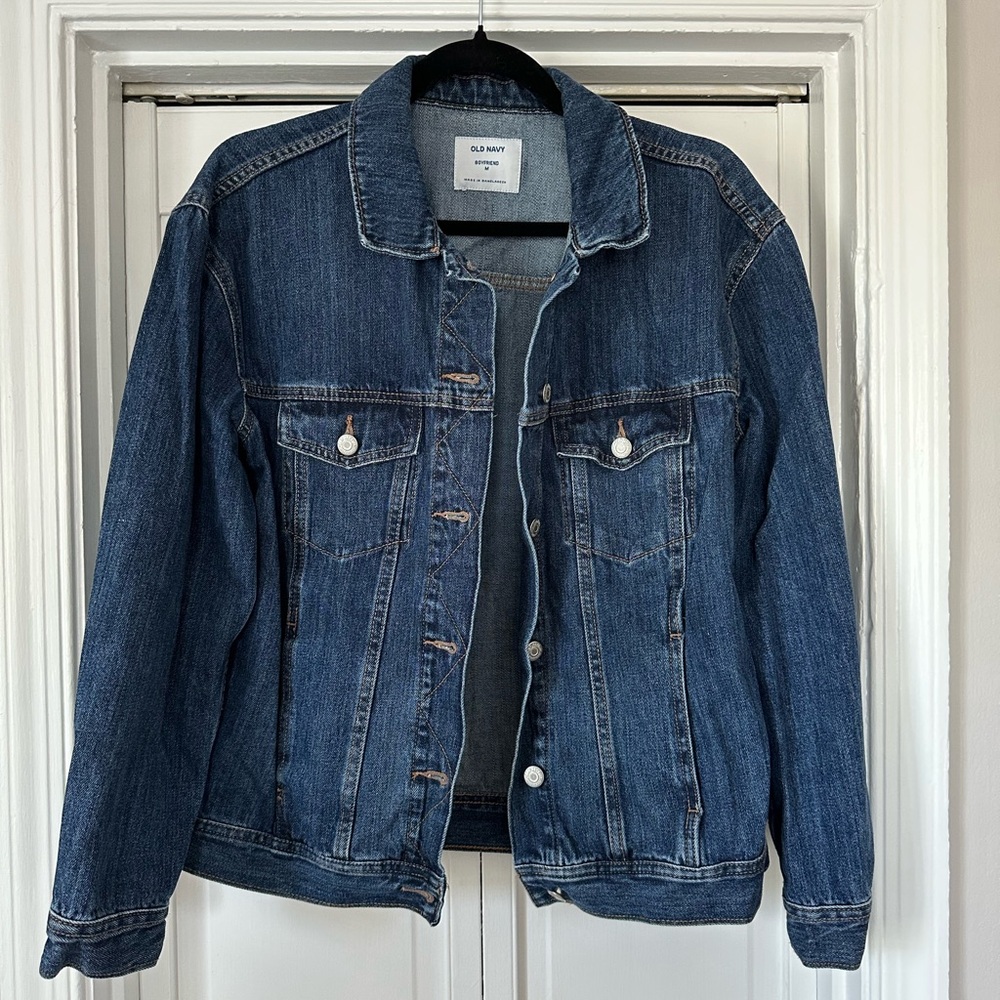 Old Navy Blue Jean Jacket Classic Style